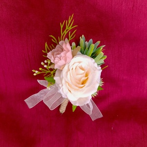 Vőlegény/ Tanú kitűző vintage stílusban - esküvő - kiegészítők - kitűző - Meska.hu