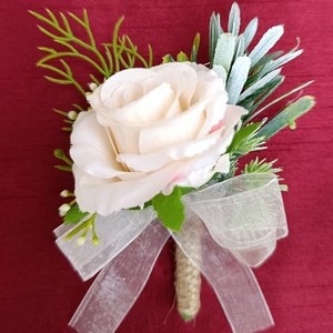 Vőlegény/ Tanú kitűző vintage stílusban, Esküvő, Kiegészítők, Kitűző, , 
                                Az esküvő életünk egyik legszebb és legmeghatározóbb pillanata – e..., MESKA