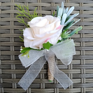 Vőlegény/ Tanú kitűző vintage stílusban - esküvő - kiegészítők - kitűző - Meska.hu