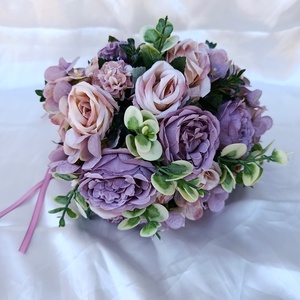 Vintage mályva színű menyasszonyi csokor, Esküvő, Menyasszonyi- és dobócsokor, , Az esküvő életünk egyik legszebb és legmeghatározóbb pillanata – egy nap, ahol minden apró részletn..., MESKA