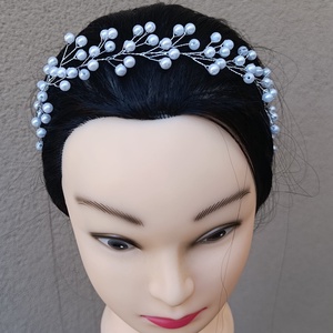 gyönyörű teklagyöngyös menyasszonyi hajdísz, Esküvő, Hajdísz, Kontydísz & Hajdísz, , MESKA