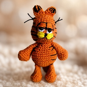 Garfield kabala, autódísz (horgolt) - Meska.hu