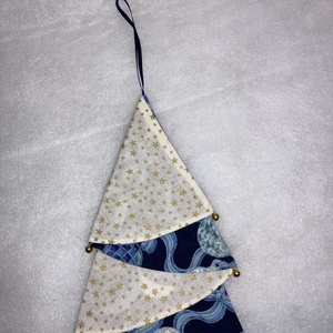 Ajtódísz csengőcskékkel, Karácsony, Adventi díszek, Adventi ajtódísz, Varrás, MESKA