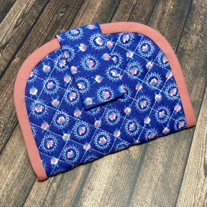 Pénztárca - kék-mályva, Táska & Tok, Pénztárca & Más tok, Pénztárca, Női pénztárca, Patchwork, foltvarrás, Varrás, Meska
