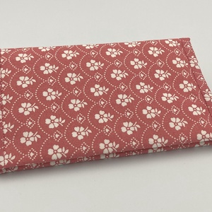 Pénztárca  - mályva - fehér virágos, Táska & Tok, Pénztárca & Más tok, Pénztárca, Gyerek pénztárca, Patchwork, foltvarrás, Varrás, MESKA