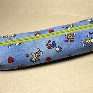 Kék pipere/tolltartó/tároló, Táska & Tok, Neszesszer, Patchwork, foltvarrás, Varrás, MESKA