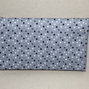Pénztárca  - szürke, pöttyös - Meska.hu