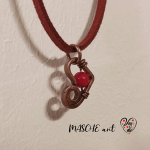 Kézműves szív alakú nyakláncos medál vintage stílusban. No #010924 - ékszer - nyaklánc - medál - Meska.hu Kézműves szív alakú nyakláncos medál vintage stílusban. No #010924 - ékszer - nyaklánc - medál - Meska.hu