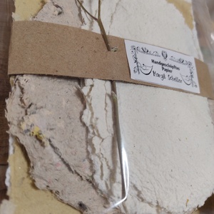 AKCIÓ!!! Kézműves vegyes közműves merített papírok - diy (csináld magad) - egységcsomag - Meska.hu