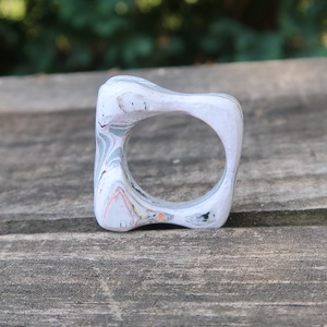 Gyűrű - unisex - papírgyűrű - kézműves, alkalomra, Ékszer, Gyűrű, Figurális gyűrű, Papírművészet, MESKA