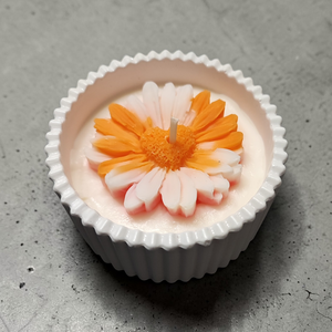 Bazsarózsa illatú gyertya , Kellékek & szerszámok, Dekorációs kellékek, Dekorációs gyertya, , MESKA