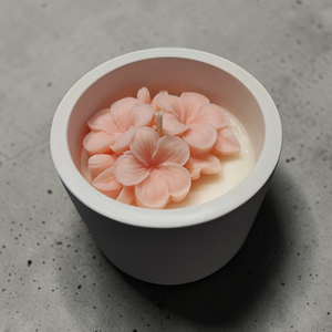 Illatgyertya kaspóban, Otthon & Életmód, Gyertya, illat, aroma, Gyertya, Gyertya-, mécseskészítés, MESKA