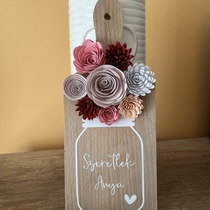 Anyáknapi köszöntő dekor - otthon & életmód - dekoráció - fali és függő dekoráció - falra akasztható dekor - Meska.hu