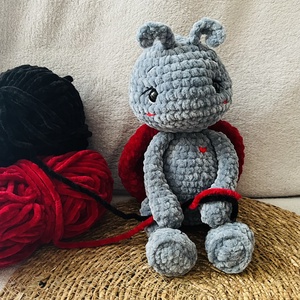 Amigurumi katica, Játék & Sport, Plüssállat & Játékfigura, Más figura, Horgolás, MESKA