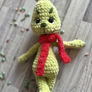 Horgolt Grincs, Játék & Sport, Plüssállat & Játékfigura, Plüss mesefigurák, Horgolás, MESKA