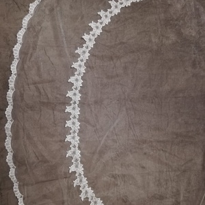 Emily fátyol - fehér 325 cm - esküvő - kiegészítők - fátyol - Meska.hu