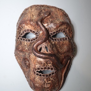 Kígyóherceg - álarc - Meska.hu