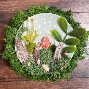 nyári / tengeri hangulatú fali dísz 3D [polip] - Meska.hu