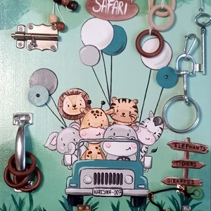 Safari Matatófal 60x 40, Játék & Sport, Készségfejlesztő és Logikai játék, Oktató játékok, Festészet, MESKA