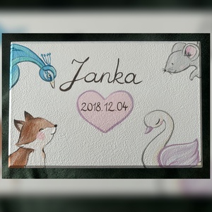 Emlékőrző doboz állatos - otthon & életmód - babaszoba, gyerekszoba - babaszoba dekoráció - Meska.hu