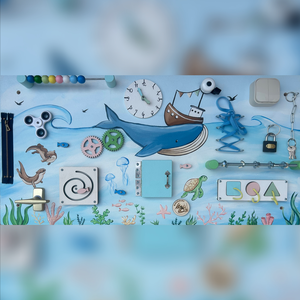 Víz alatt Matatófal - Meska.hu