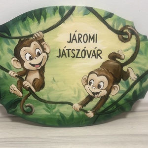 Majmos Névtábla  - Meska.hu