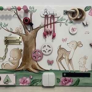 Virágos állatos Testvér Matatófal  - Meska.hu