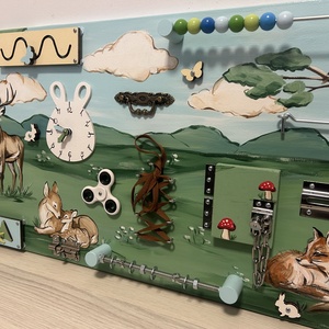 Szarvasos Testvér Matatófal - otthon & életmód - babaszoba, gyerekszoba - babaszoba dekoráció - Meska.hu