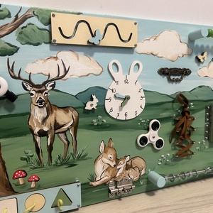 Szarvasos Testvér Matatófal - otthon & életmód - babaszoba, gyerekszoba - babaszoba dekoráció - Meska.hu