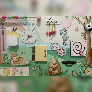 Macis Sziv�rványos Matatófal , Baba - mama, Baba játékok, Matatófal, Festészet, MESKA