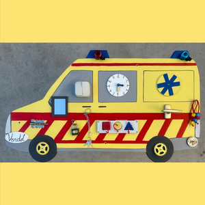 Mentőautó Matatófal , Játék & Sport, Készségfejlesztő és Logikai játék, Oktató játékok, Festészet, MESKA