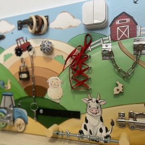 Tanyasi élet Testvér Matatófal - baba - mama - baba játékok - matatófal - Meska.hu