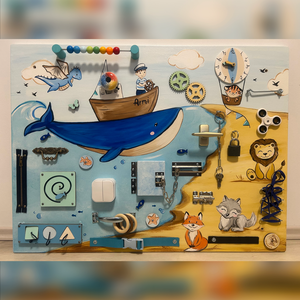 Tengerparti Matatófal, Baba - mama, Baba játékok, Matatófal, Festészet, MESKA