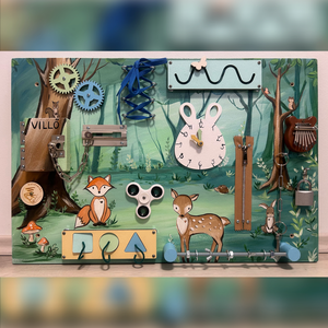 Erdei állatos Matatófal , Baba - mama, Baba játékok, Matatófal, Festészet, MESKA