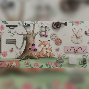 Rókacsalád Testvér Matatófal, Baba - mama, Baba játékok, Matatófal, Festészet, MESKA