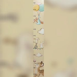 Őzikés, nyuszis magasságmérő - Meska.hu