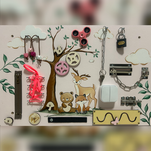 Őzikés, rókás Matatófal , Baba - mama, Baba játékok, Matatófal, Festészet, MESKA