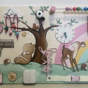 Szivárványos Testvér Matatófal - baba - mama - baba játékok - matatófal - Meska.hu