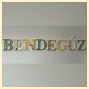 Bendegúz Név - baba - mama - babaszoba dekoráció - babanév dekoráció - Meska.hu