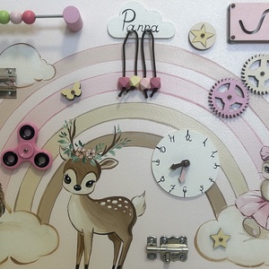 Szivárványos Testvér Matatófal, Baba - mama, Baba játékok, Matatófal, Festészet, MESKA