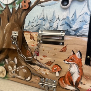 Négy Évszak Matatófal  - baba - mama - baba játékok - matatófal - Meska.hu