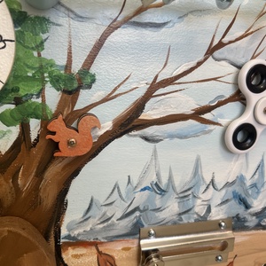 Négy Évszak Matatófal  - baba - mama - baba játékok - matatófal - Meska.hu