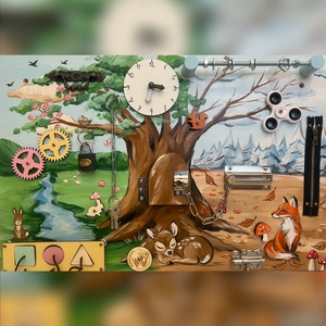 Négy Évszak Matatófal , Baba - mama, Baba játékok, Matatófal, Festészet, MESKA