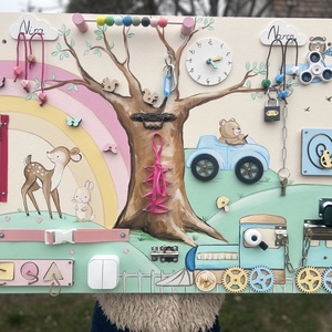 Fiús- Lányos Matatófal - baba - mama - baba játékok - matatófal - Meska.hu