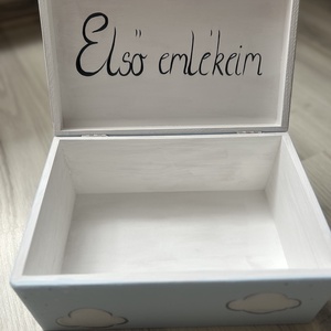 Elef�ntos Emlékőrző doboz - baba - mama - babaemlékek - baba emlékőrző - Meska.hu