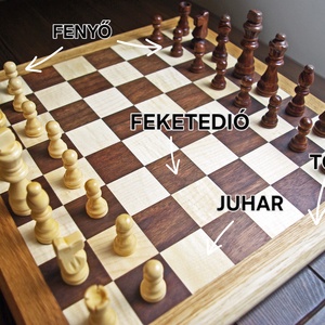 Sakk készlet - Nagy - játék - játék & sport - táblajáték és kártyajáték - sakk - Meska.hu