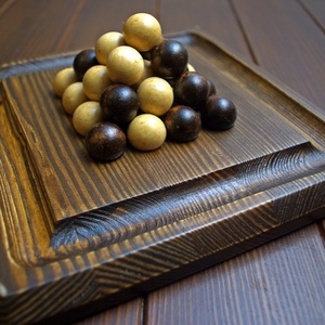 Pylos (három dimenziós amőba jellegű játék), Játék & Sport, Táblajáték és Kártyajáték, Társasjátékok, Famegmunkálás, MESKA