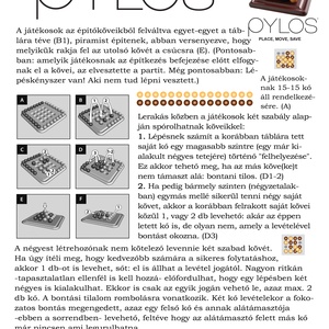 Pylos (három dimenziós amőba jellegű játék) - játék & sport - táblajáték és kártyajáték - társasjátékok - Meska.hu