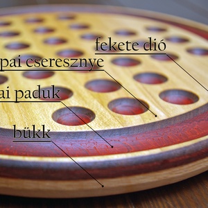Remetejáték exóta fákból - festetlen, olajjal kezelt - játék & sport - táblajáték és kártyajáték - társasjátékok - Meska.hu