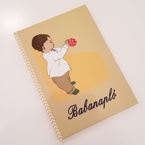 Kisfiús babanapló, Baba - mama, Babaemlékek, Babanapló, Fotó, grafika, rajz, illusztráció, MESKA